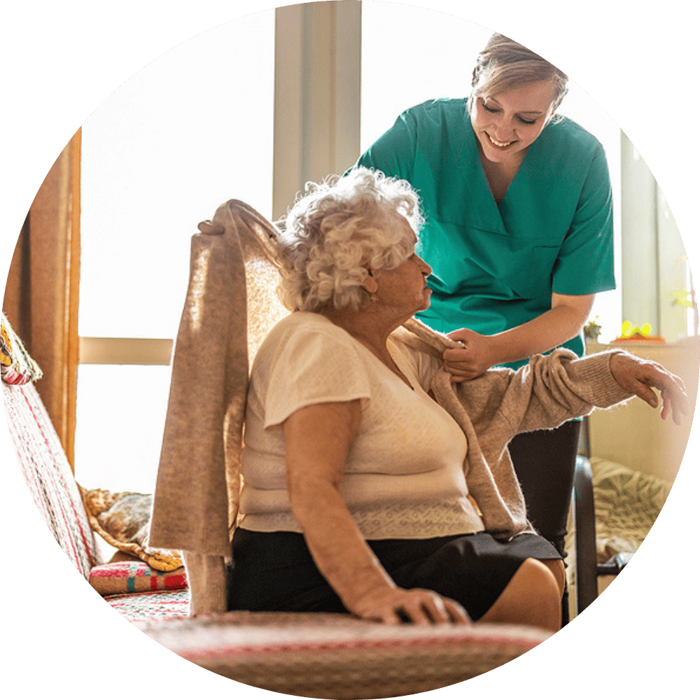 (HOMEMAKER SERVICES) Personalized homemaker care plans